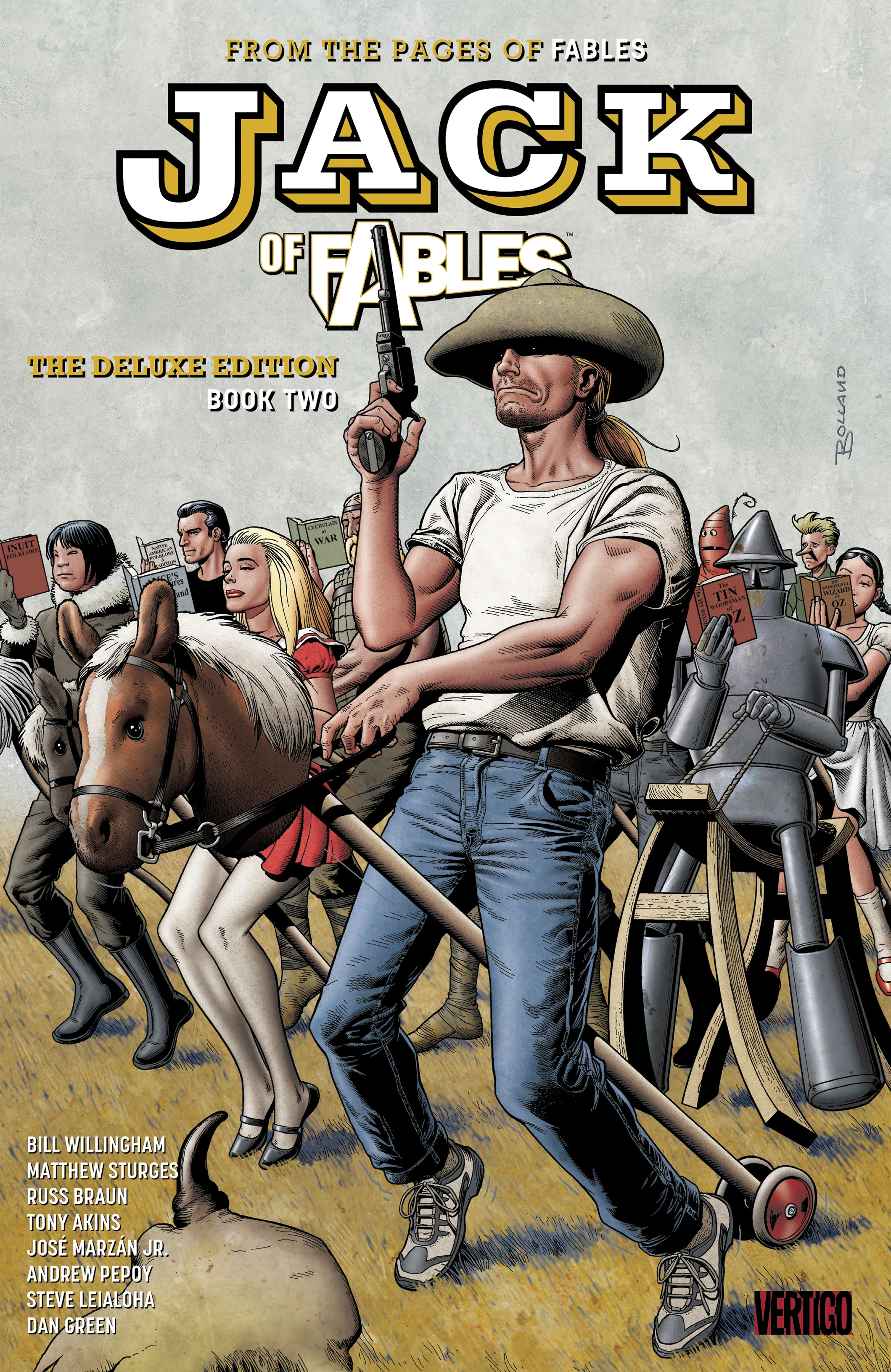Jack of Fables Deluxe Book Two (DC, 2018) cover